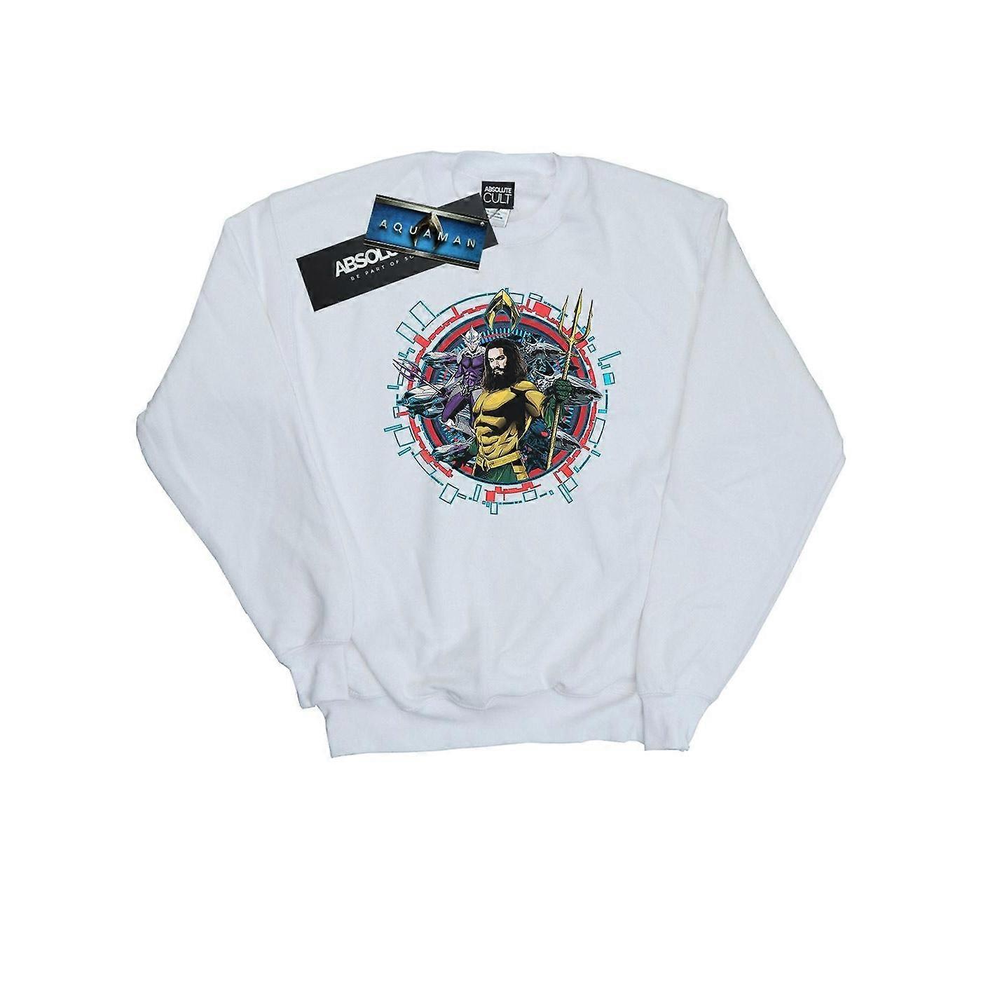 Sudadera con cresta circular Aquaman para hombre de DC Comics