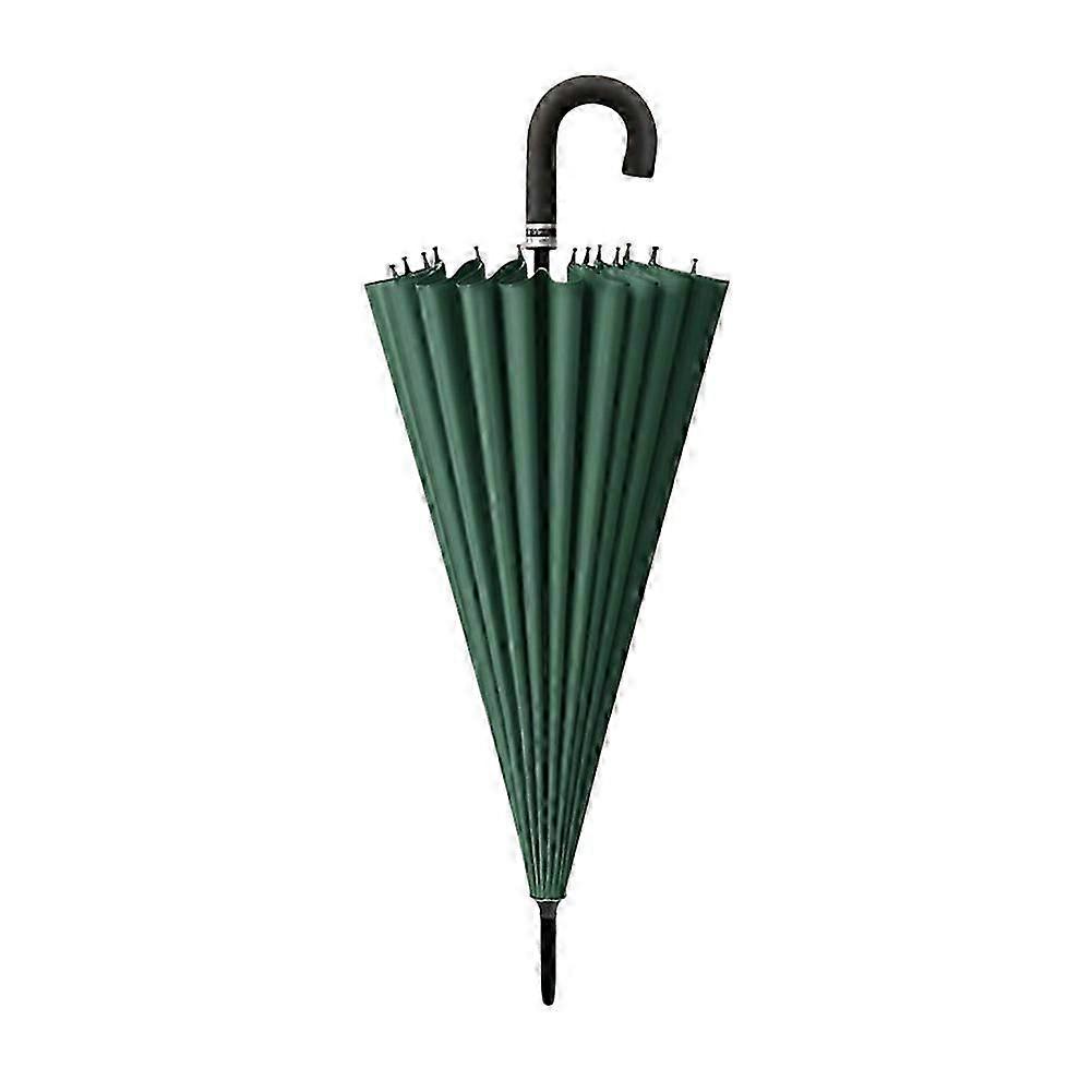 24 Bone Long Handle Umbrellas Reinforcement Windproof Parasols All-weather Umbrellas for Rainy Day