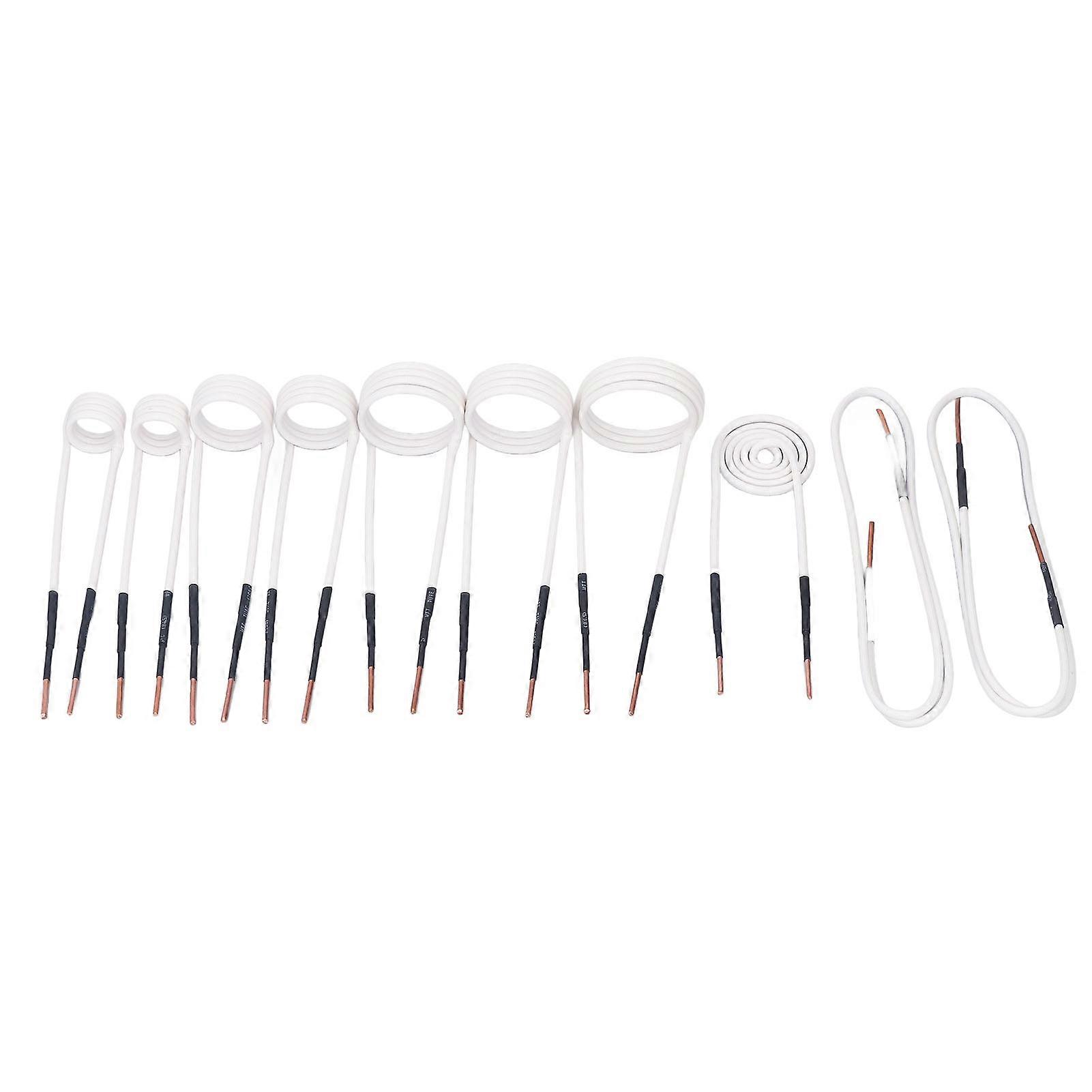 Kit de 10 bobines de chauffage à induction, noyau en laiton de 2,5 mm, pour retirer les écrous et boulons rouillés