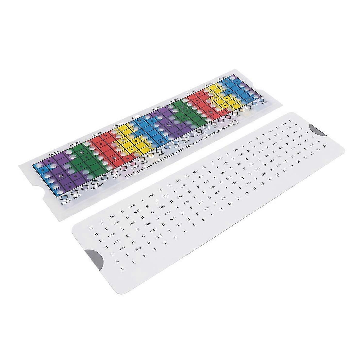 Guitar Sliding Ruler for the Practice Of Pentatonic, Diatonic and Mode Scales/Pentatonic Sliding Rul