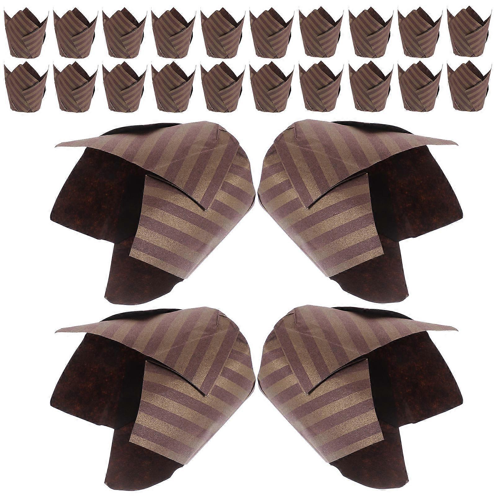 Egg Cake Paper Cups for Baking 250Pcs Coffee Oil-Proof Muffin Liners
