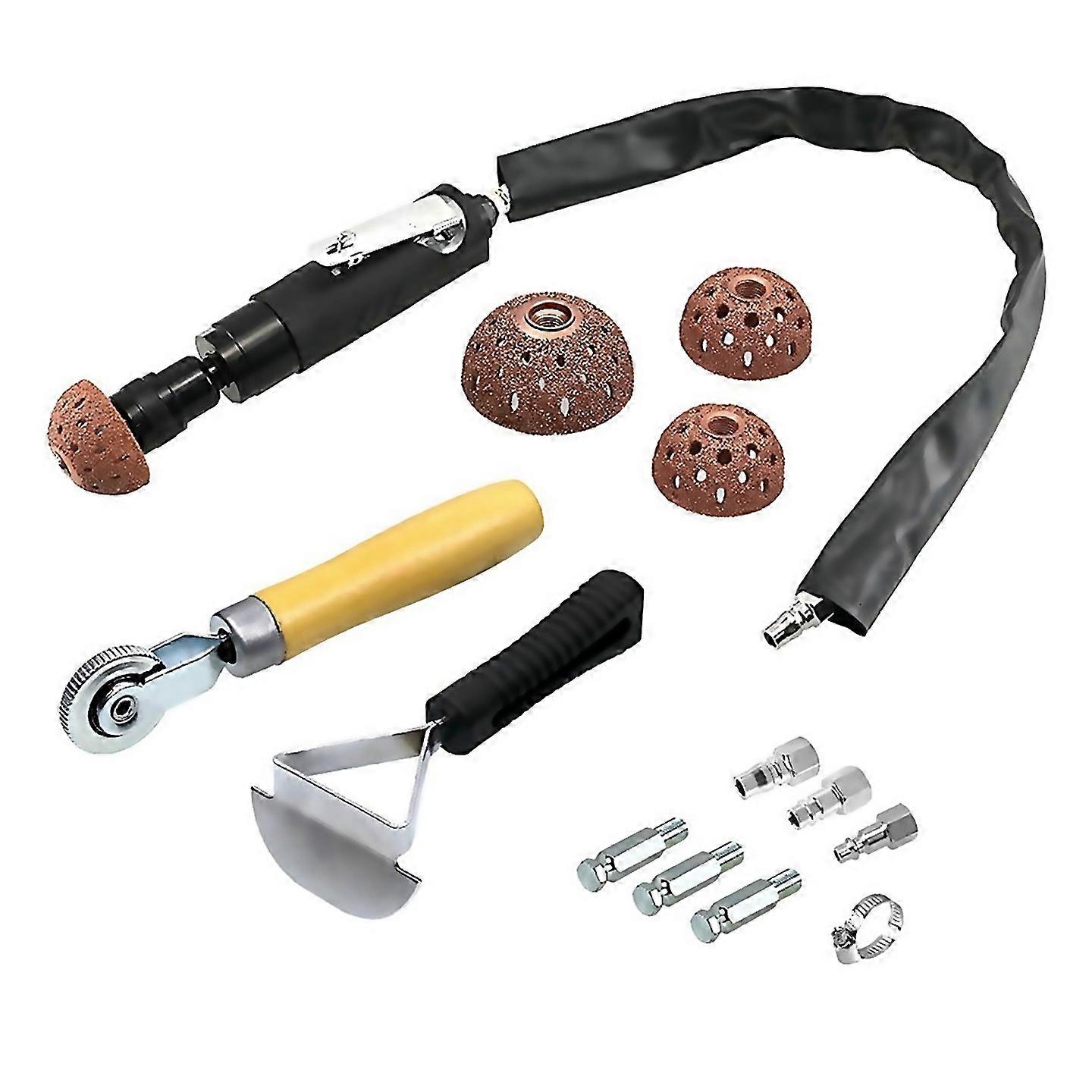 For Tire Repair Kit With Buffer Scraper Buffing Wheel