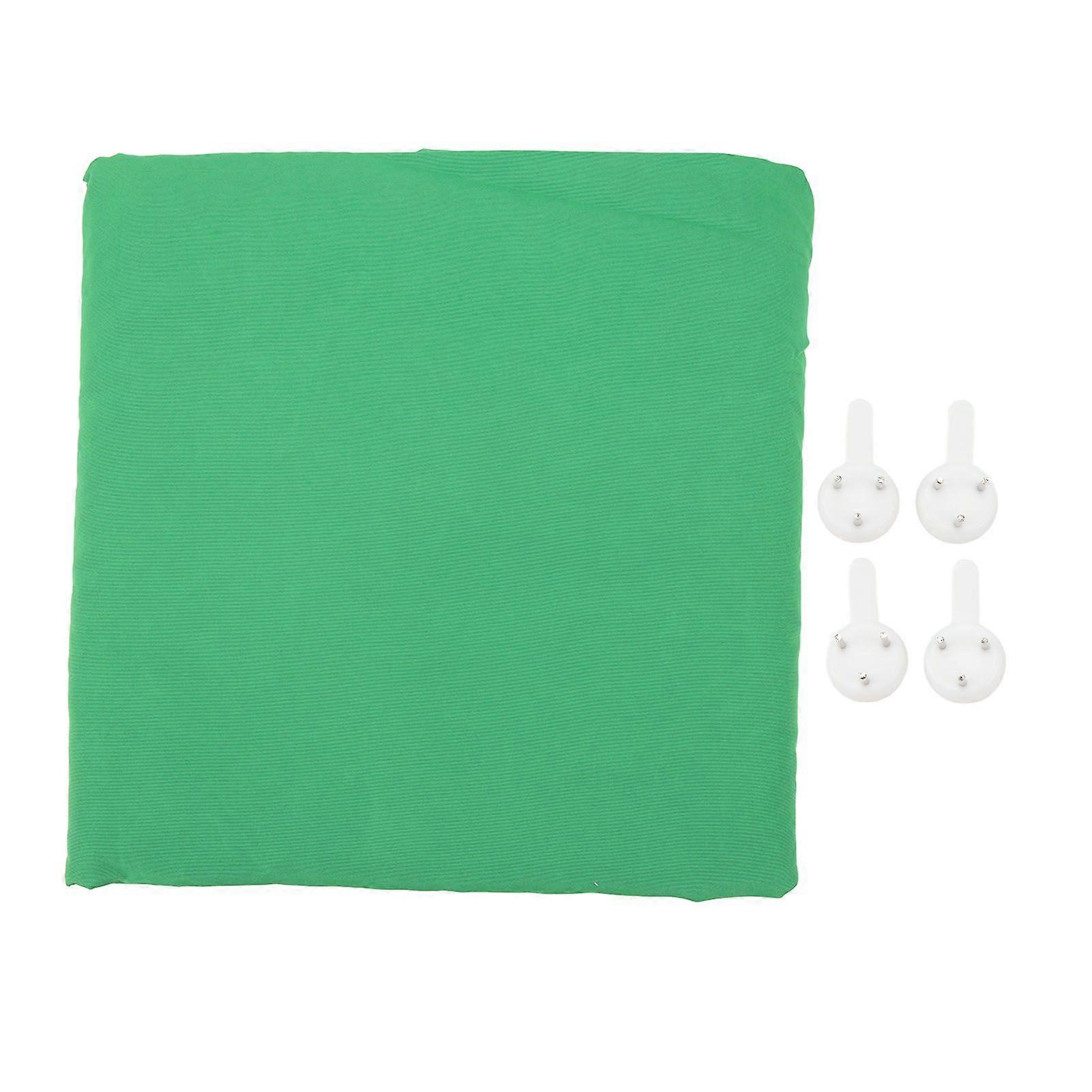 Virtual Background Screen Opaque Foldable Photoshoot Virtual Screen Backdrops for Studio Video Portrait Photoshoot Green