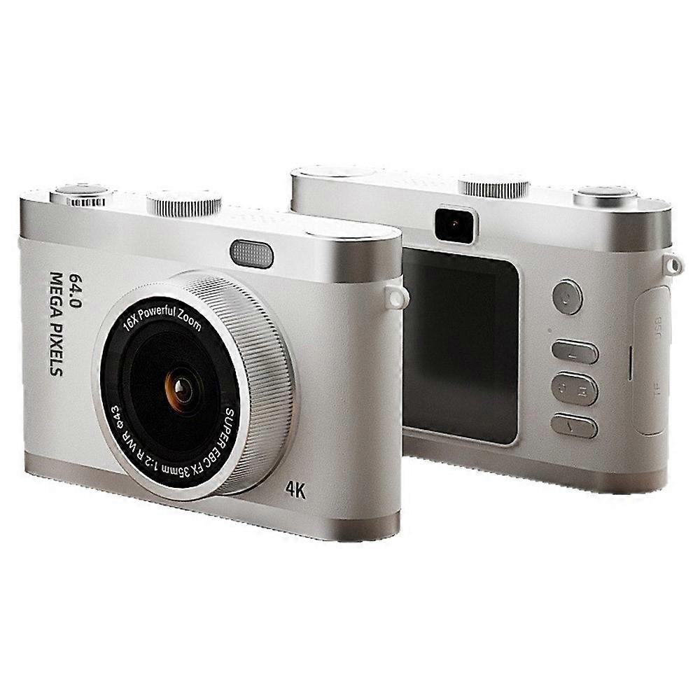 Y03 For Students 2.4 Inch Digital Camera Entry Level Retro CCD Dual Front Rear HD Camera