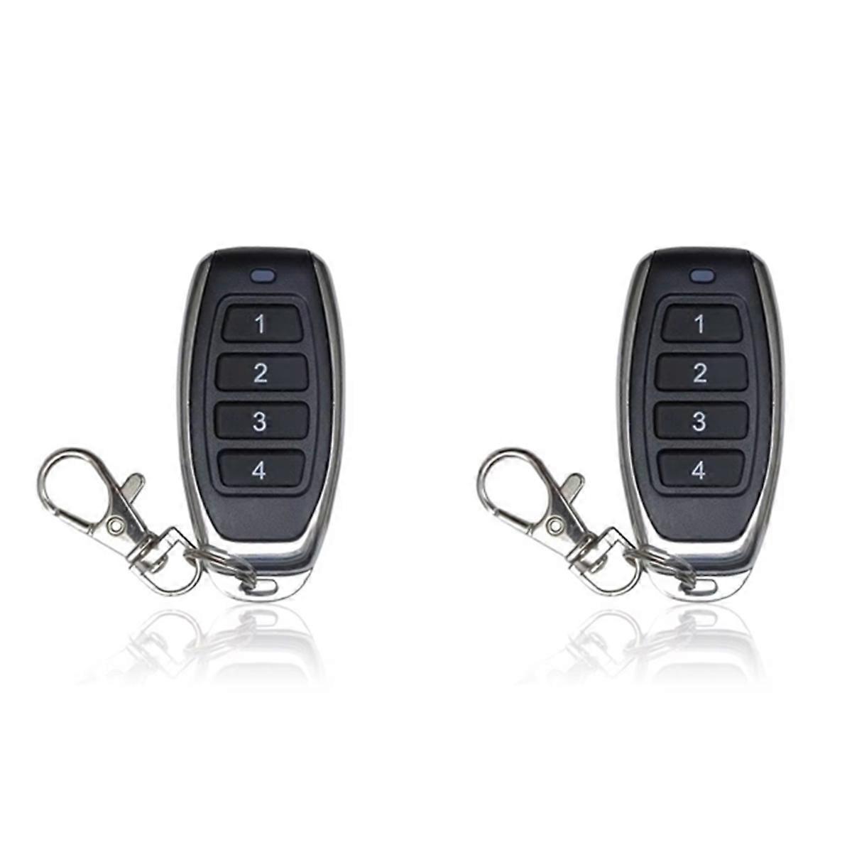 2 PCS Garage Door Remote Control 433.92MHz, for to.GO TOGO 2VA 4VA 2WV 4WV, Handheld mitter Replacement