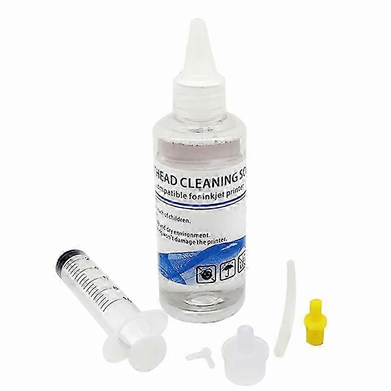 Compatible Print Head Cleaning Fluid for Epson, Canon, Brother,Printers