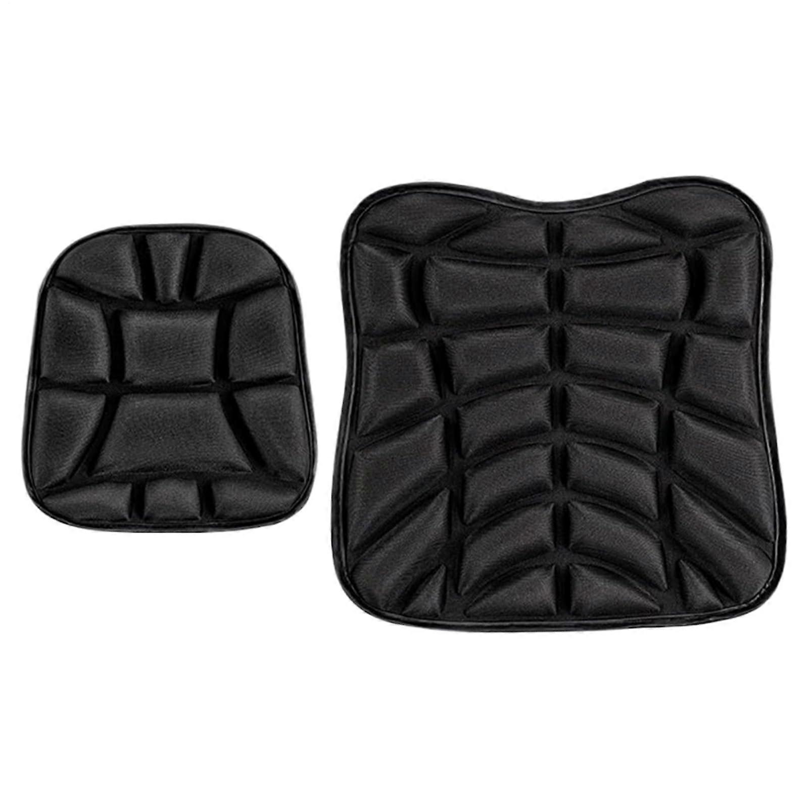 Motorcycle Seat Cushion Universal Fit, Breathable Soft , Elastic Design, Retro Motorbike Accessory