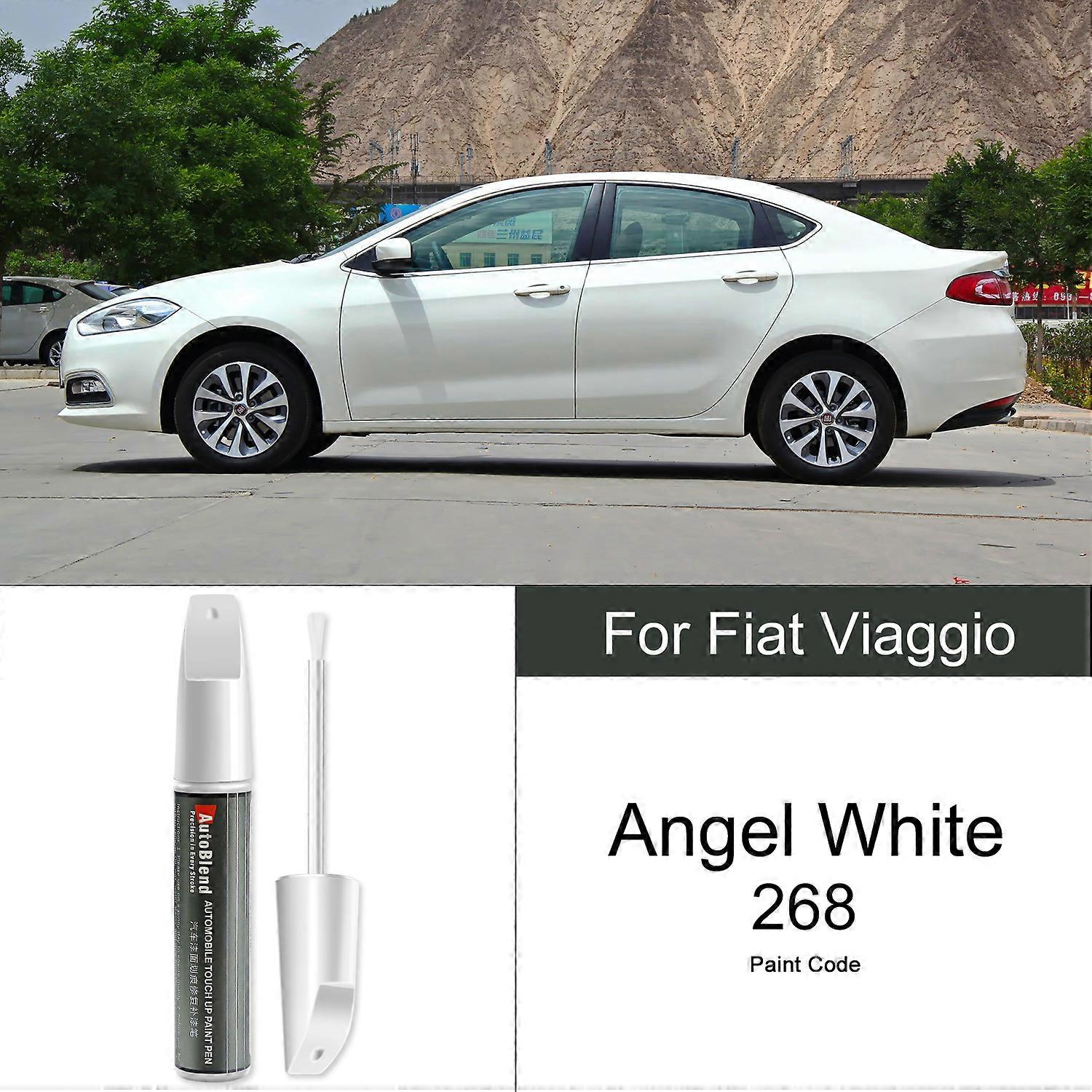 Compatible Paint Repair Pen for Fiat Viaggio Precise Color Matching Scratch Removal and Clear Coat Pen To Restore Paint Gloss and Texture