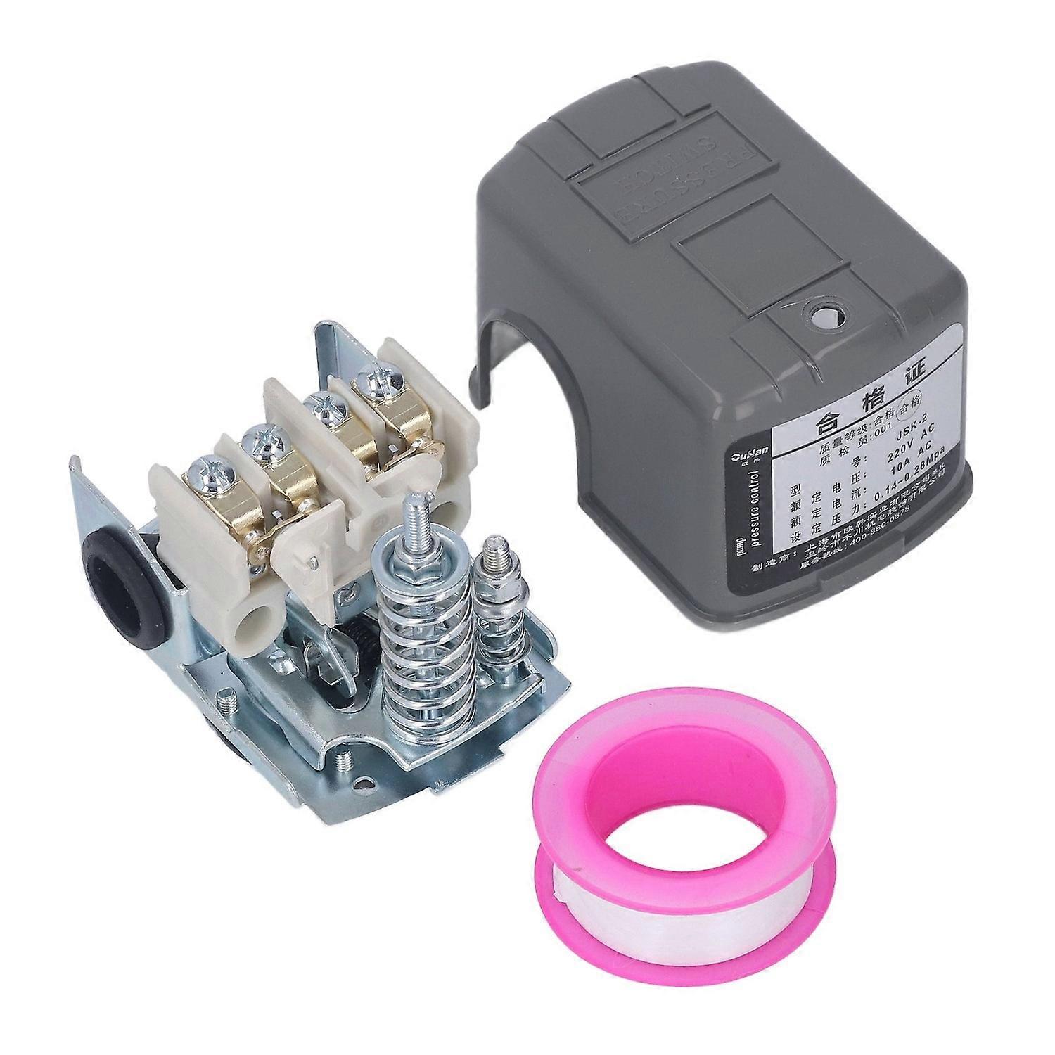 Feature:
1. WATER PRESSURE CONTROL: This is a pump pressure control switch for perfect pressure cont