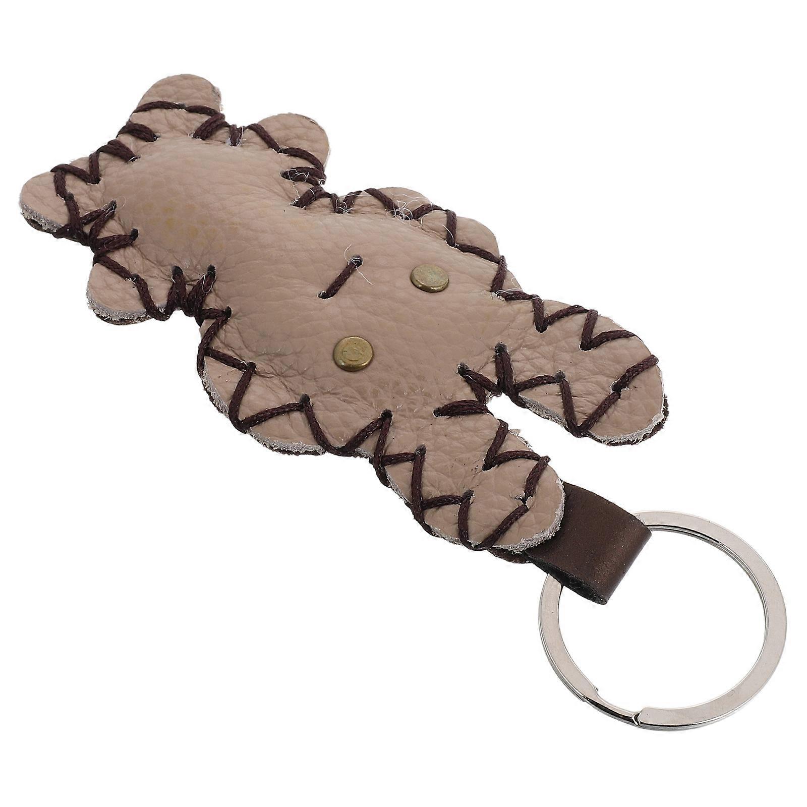 Ethnic Design Key Chain Set 5Pcs Unique Handmade Decoration Functional Holder For Keys Bags And Phones