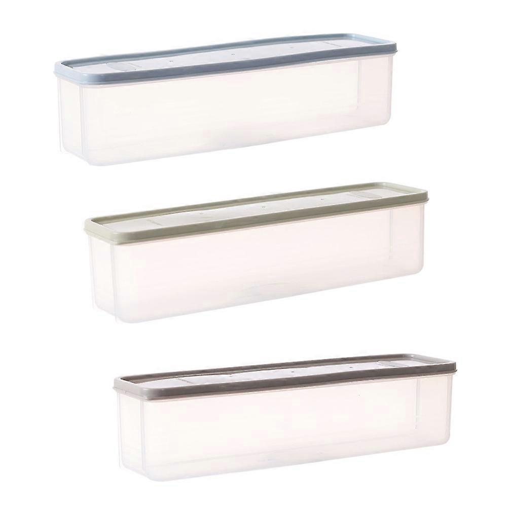 Food Storage Box Plastic Containers for Storage 6Pcs Set Noodle Containers