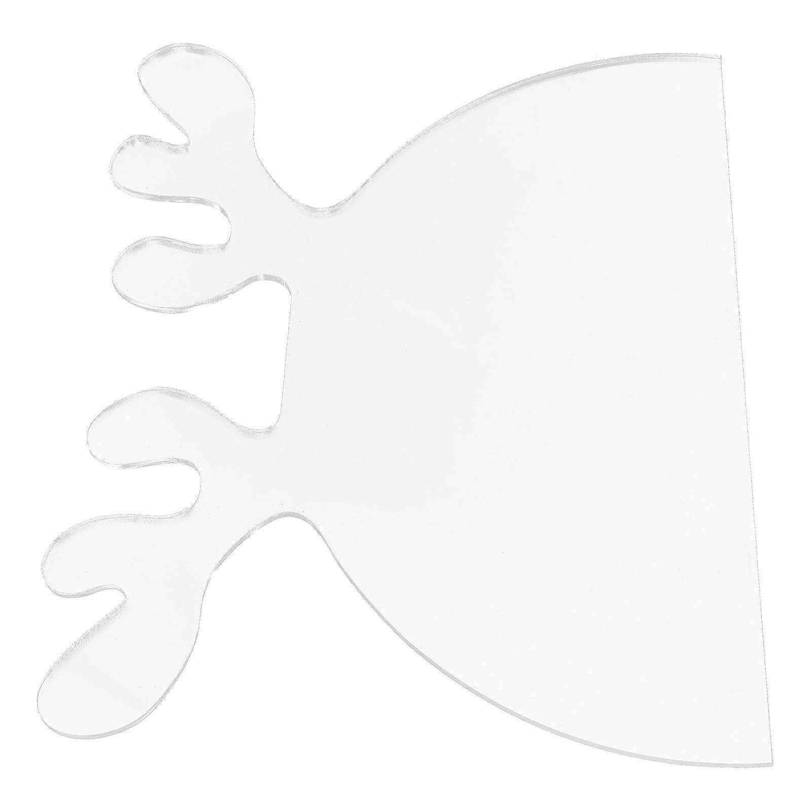 Charcuterie Board Handle Guide Acrylic Template for Accurate Cutting 5Pcs