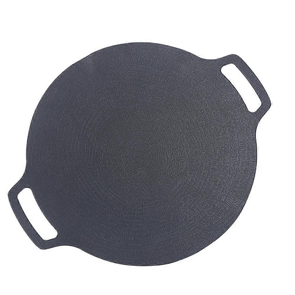 Non-Stick Barbecue Plate 2 Pcs Square BBQ Tool Perfect For Household Use Outdoor Cooking 11.4×11.4×3.1in Smooth Surface