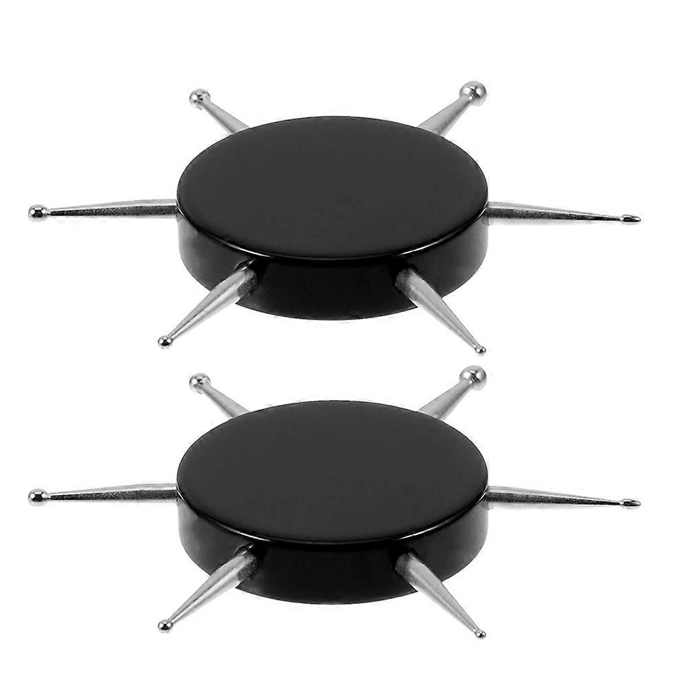 Circular Dotting Tools For Nails 8 Pcs Nail For Women Black Color Easy To Use Creating Nail Designs