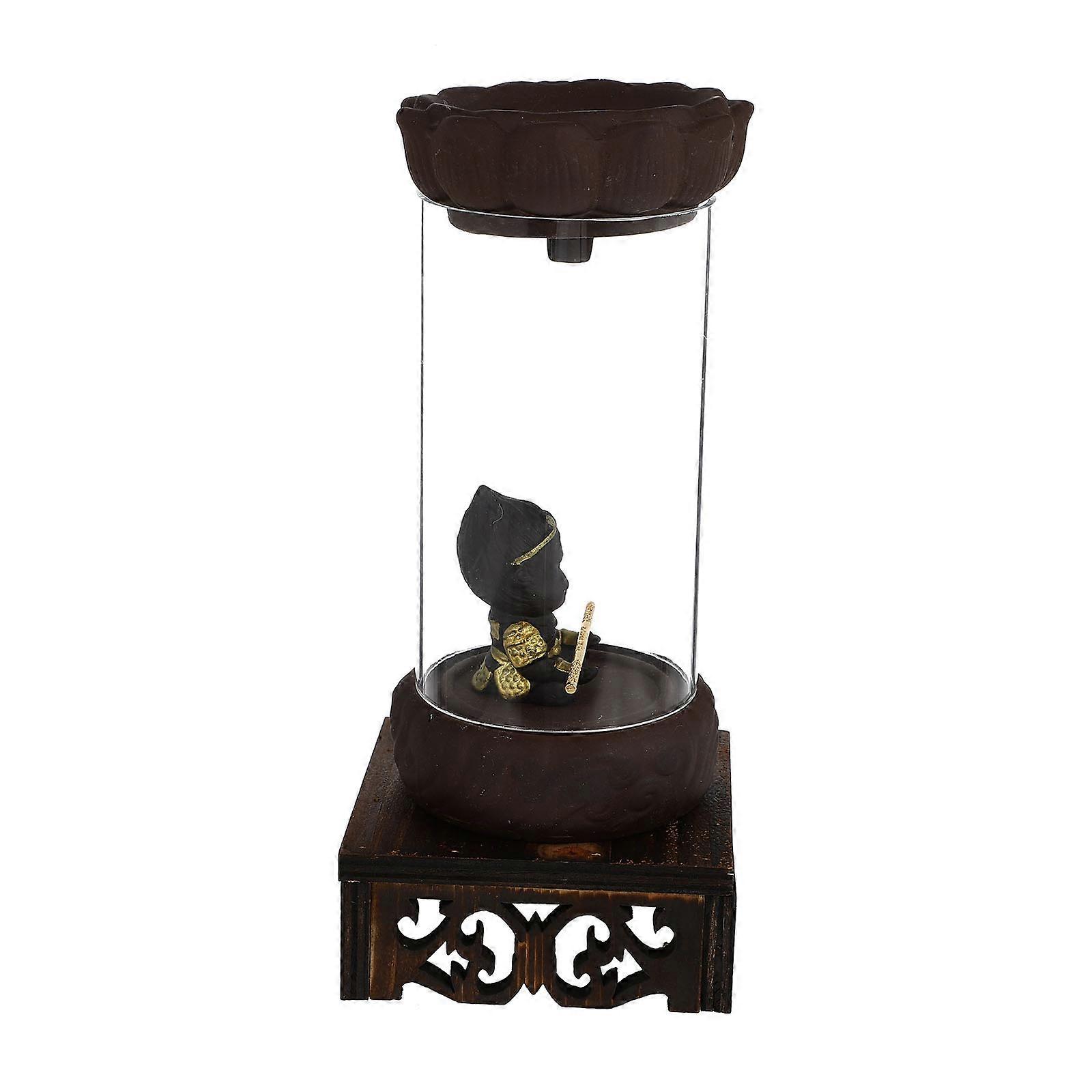 Creative Backflow Incense Burner Ceramic Aroma Stove 1Pcs