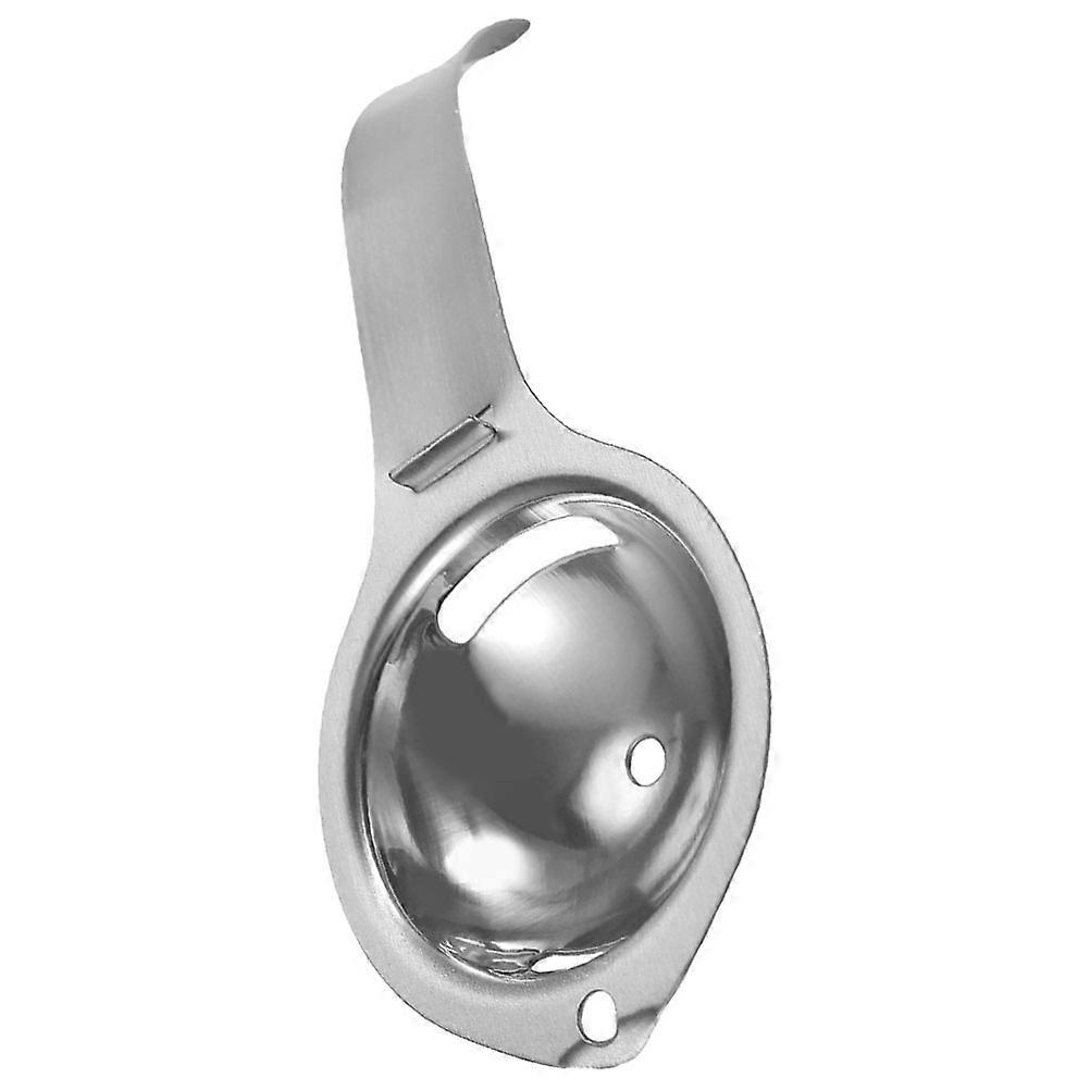 Stainless Steel Egg Yolk Separate Tool Ergonomic Handle for Kitchen 1 Piece