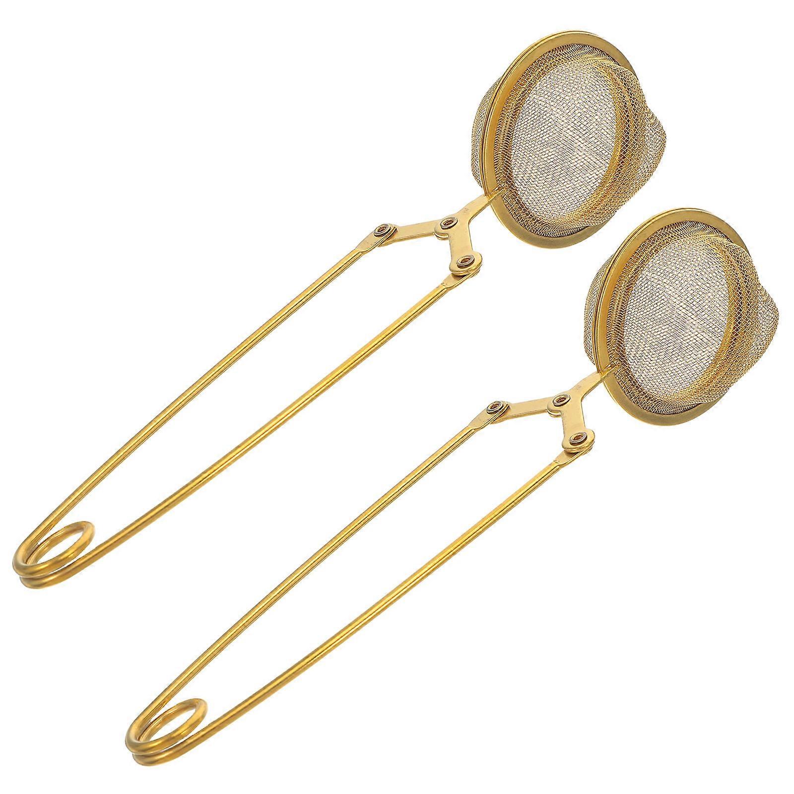 Tea Strainer Stainless Steel Tea Filter for Home Use 4Pcs