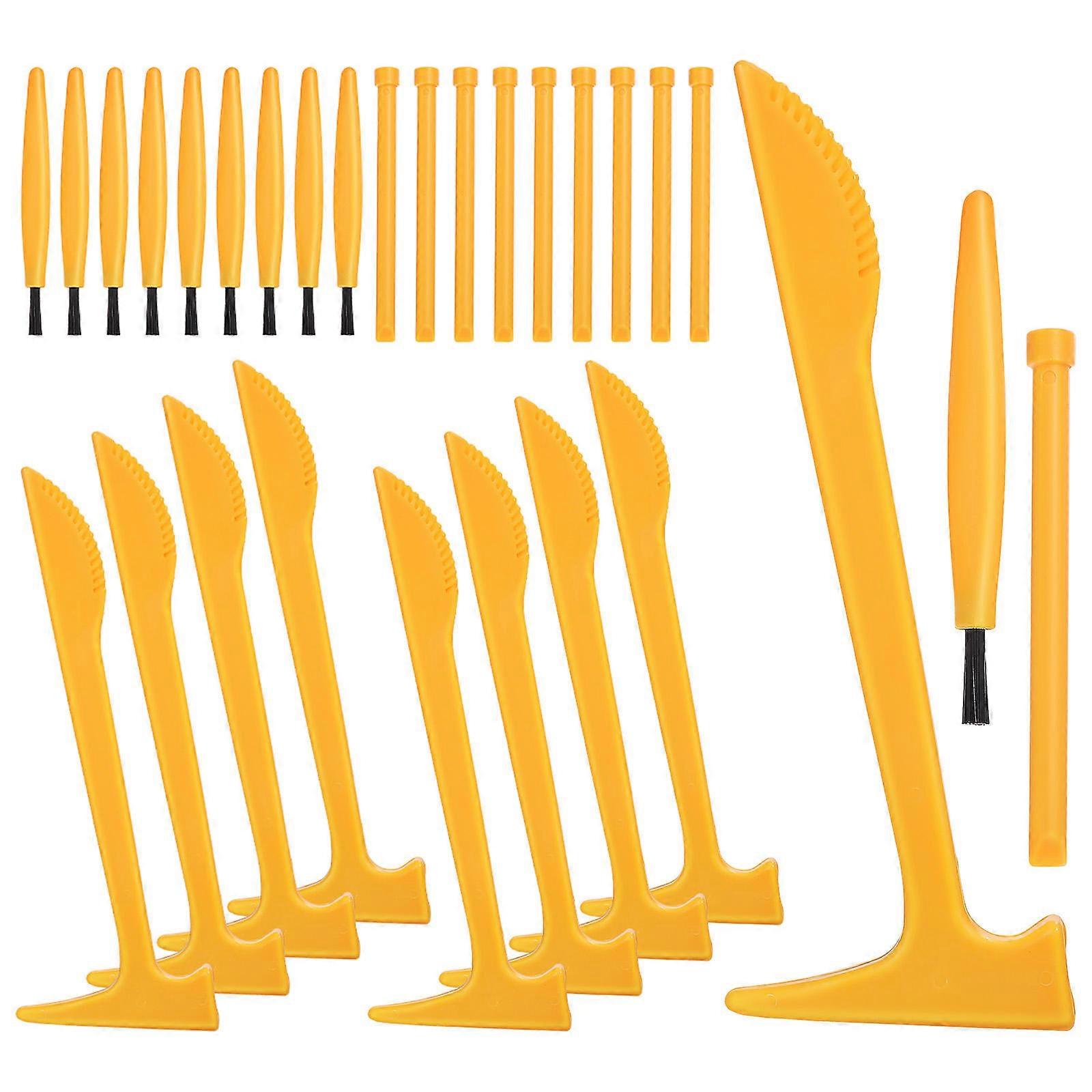 Archaeological Excavation Tools Dinosaur Kit for Kids 4Sets