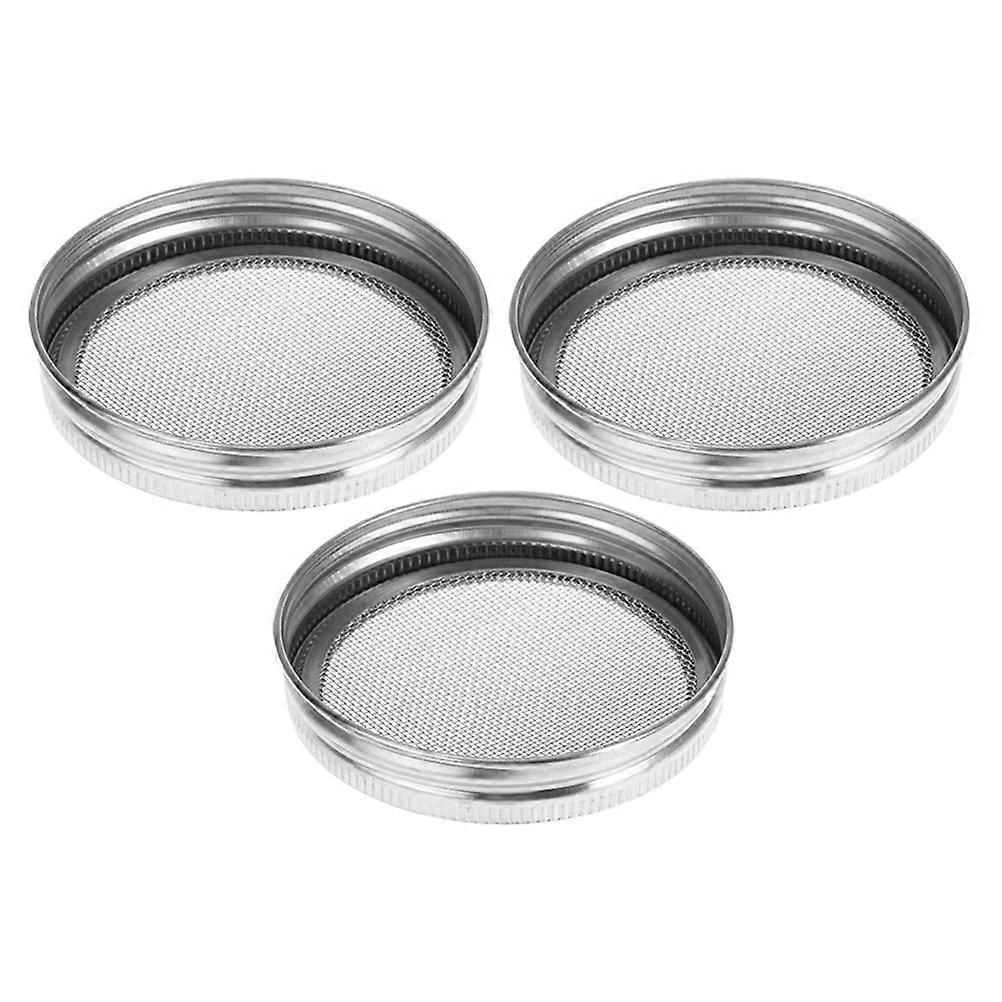 Versatile Sprouting Cover Stainless Steel Sprouting Lids for Growing 12Pcs
