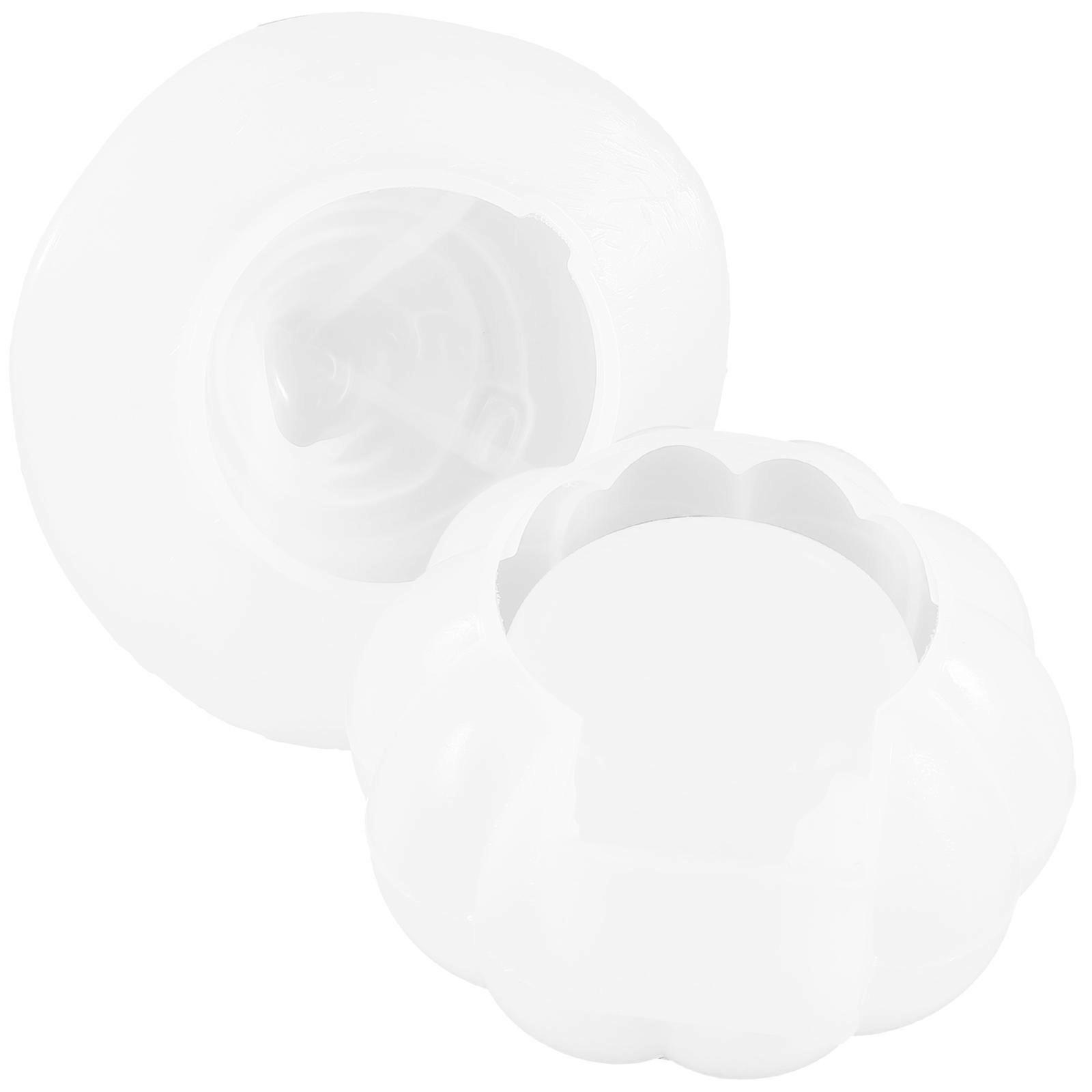 Halloween Pumpkin Candy Jar Mold Silicone for Craft Making 1Set