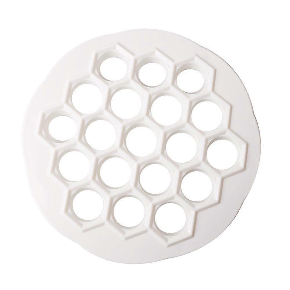 Creative Dumpling Skin Mold 19-Hole For Professional Chefs Versatile Application Kitchen Tool Compact Storage 3Pcs