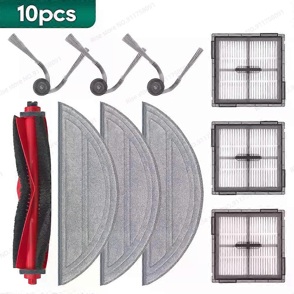 Compatible for Roborock Q10 S5 / Q10 S5+ / Q10V / Q10V+ / Q10 VF / Q10 VF+ Accessories Main Brush Hepa Filter Dust Bag Mop Cloth