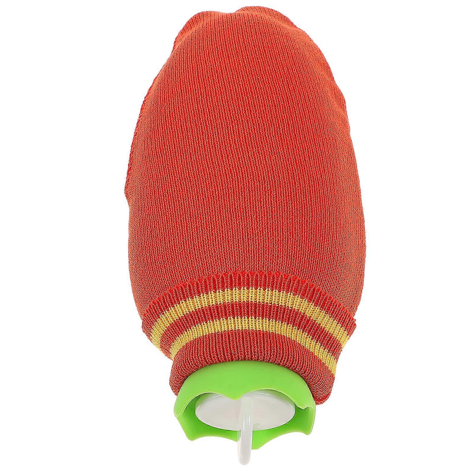 Portable Carrot Hot Water Bag for Warmth 5Sets Multi-Function Use