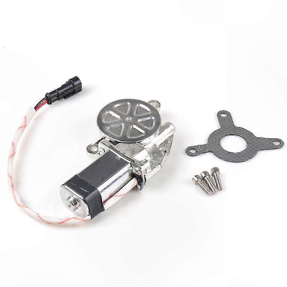 Universal 12V Electronic Exhaust Valve Motor with Remote Control for Cutout Systems