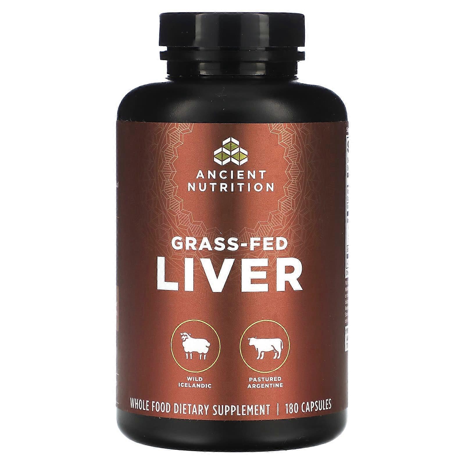Grass-Fed Liver, 180 Capsules