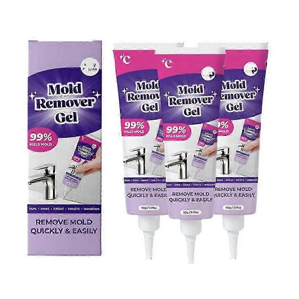 1-3pcs gel décapant de moisissure, gel de nettoyage puissant, élimine la moisissure rapidement et facilement
