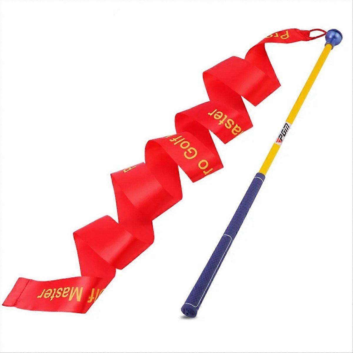PGM Golf Practice Aid Colorful Ribbon Swing Trainer