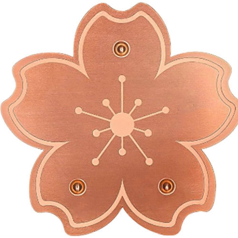 Triple-Point Support Bird Bath Copper Disk Universal 0.8mm Thick Bird Bath Purification Disk Physical Clean Efficient