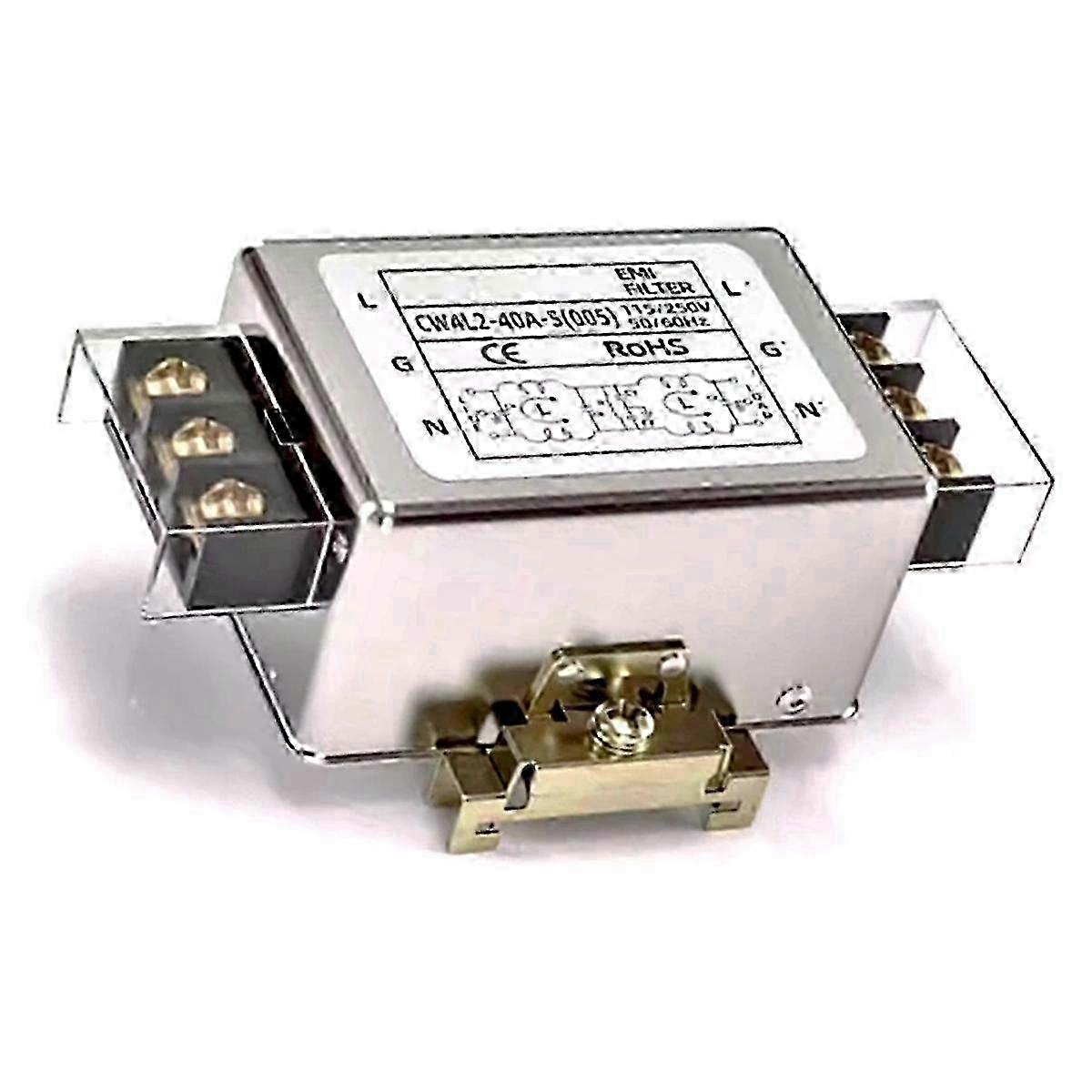 CW4L2-40A-S(005) Single-Phase 220V Power Filter for AC Power Supply Anti-Interfe CW4L2-40A-S