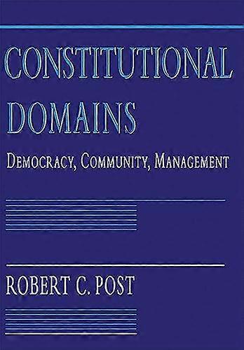 Constitutional Domains: Democracy Community Management