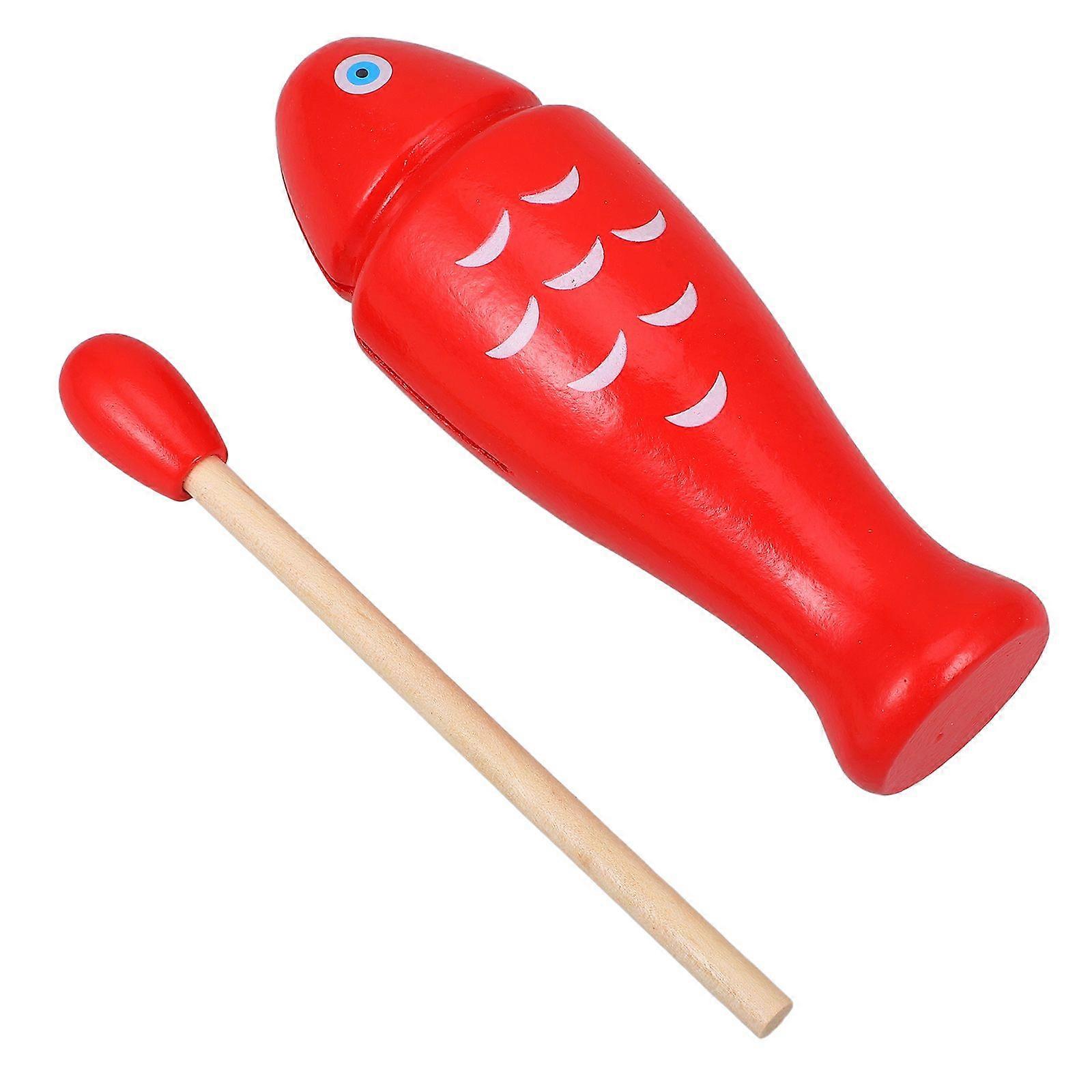 1 set of Rhythm Instruments Wooden Block Percussion Instrument with Rhythm Stick