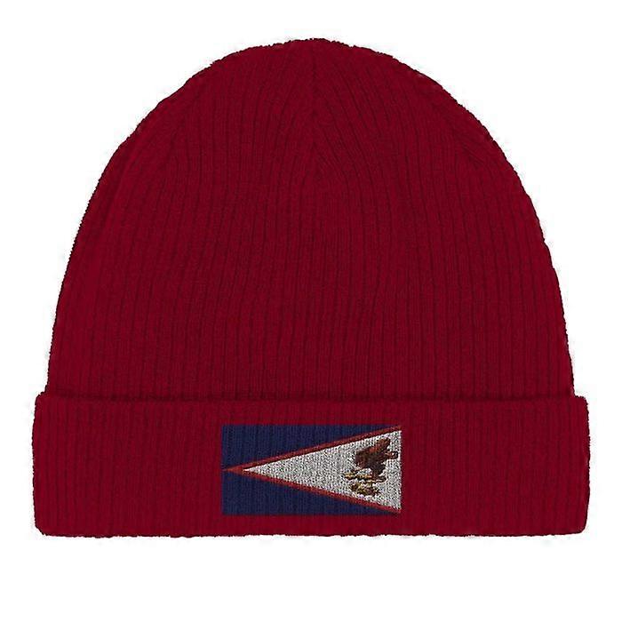 American Samoa Flag Cap in Red
