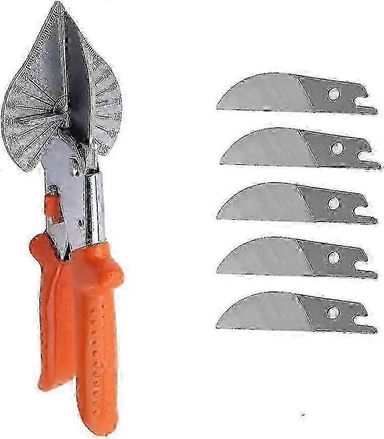 Multi-Angle Miter Cutter Shear Tools - Universal Angle Wire Scissors for Precise Cuts from 45 to 135 Degrees