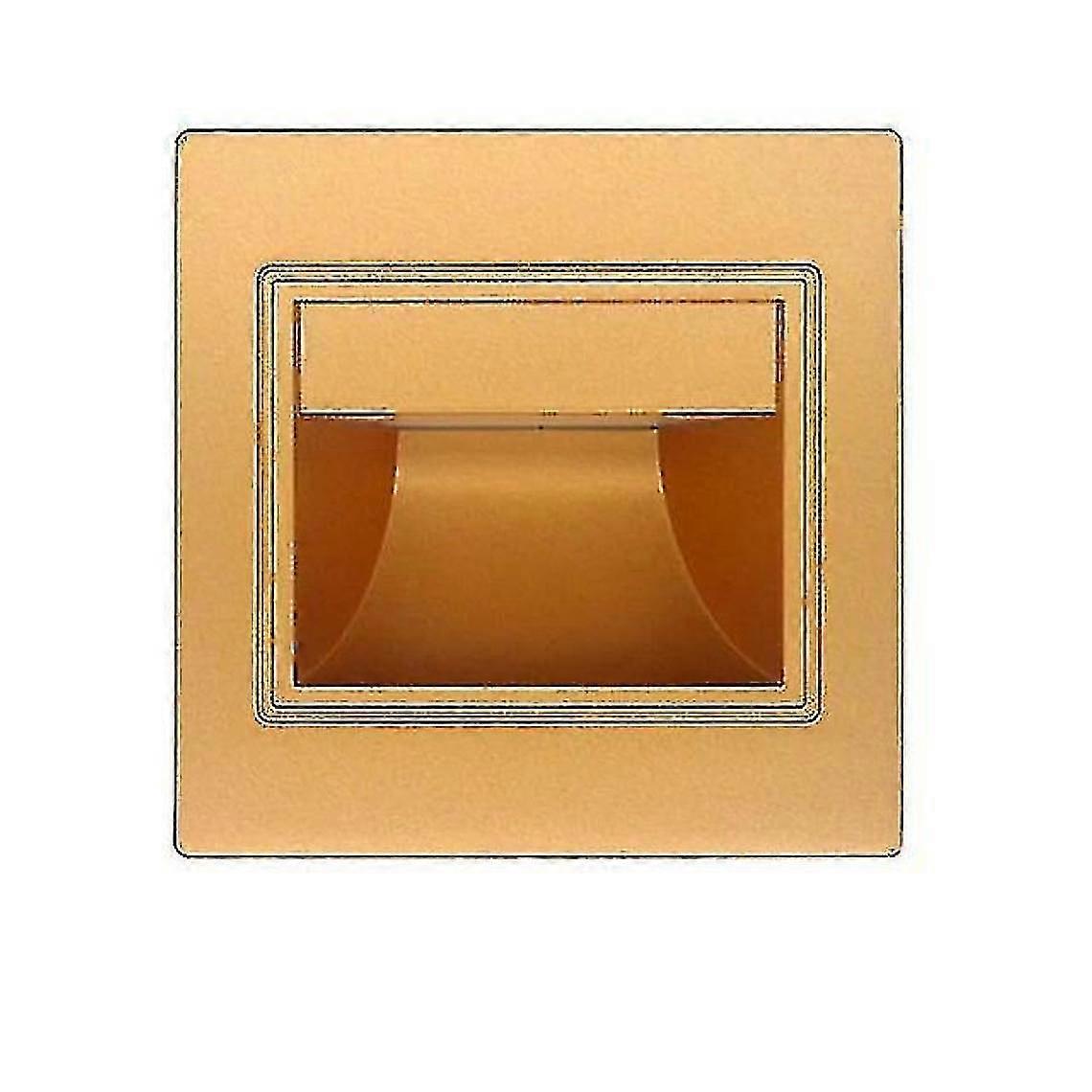 Induction Led Integrated Corner Light (gold)