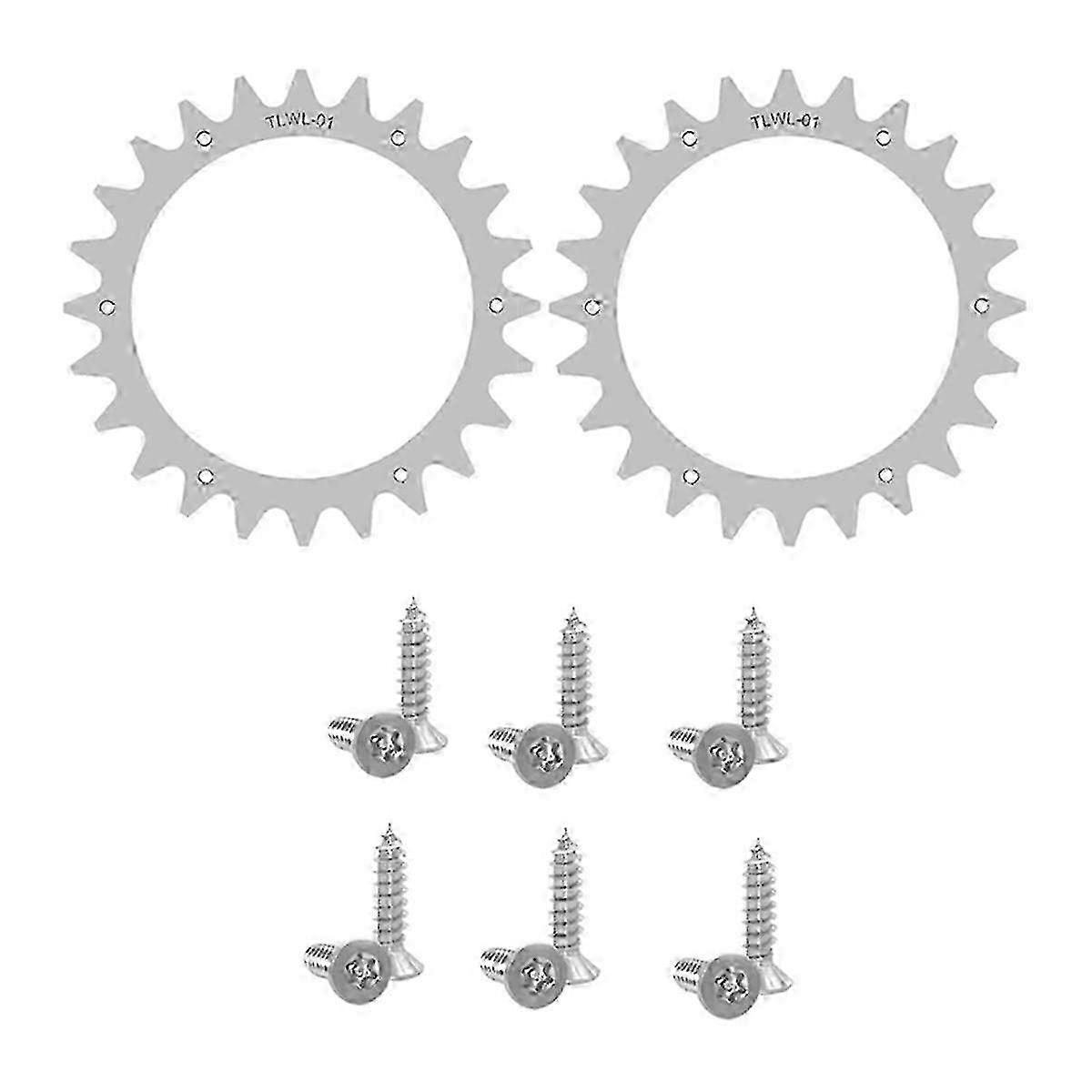 Robotic Mower Traction Improved Auxiliary Wheels For Worx LandroidS/M Edition