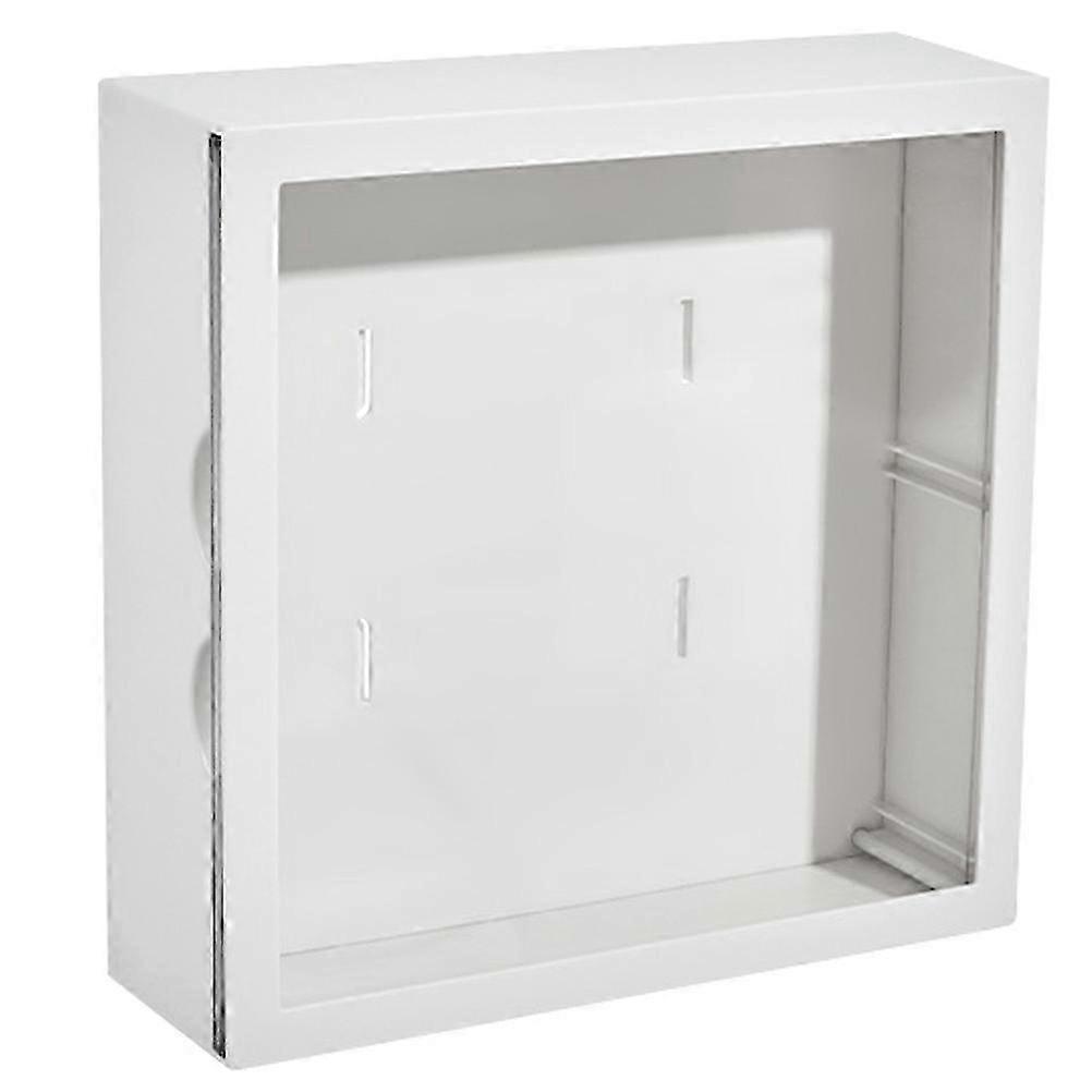 Wall hanging display box for model storage with clear frame