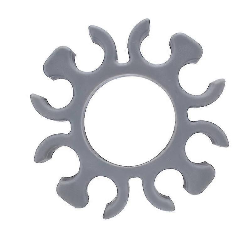 طبل عصا حامل كليب ل V Td 38mm براميل سيليكون طبل العصي الوقوف كليب الملحقات رمادي