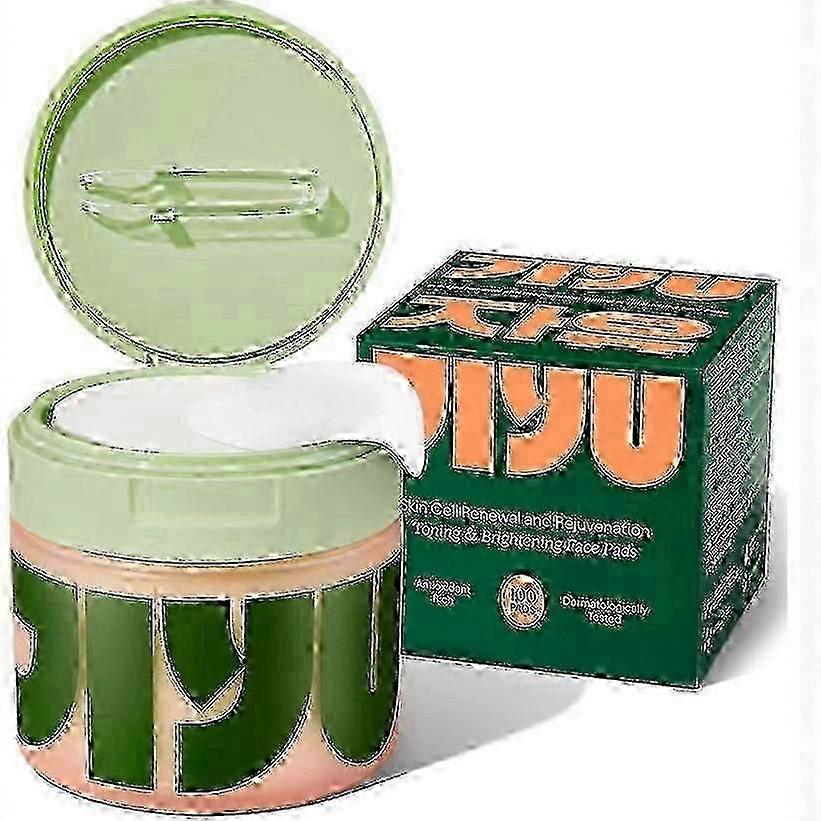 Jiyu韓国のスキンケアアンチエイジング、ダークスポットシワ最小化粧水パッド