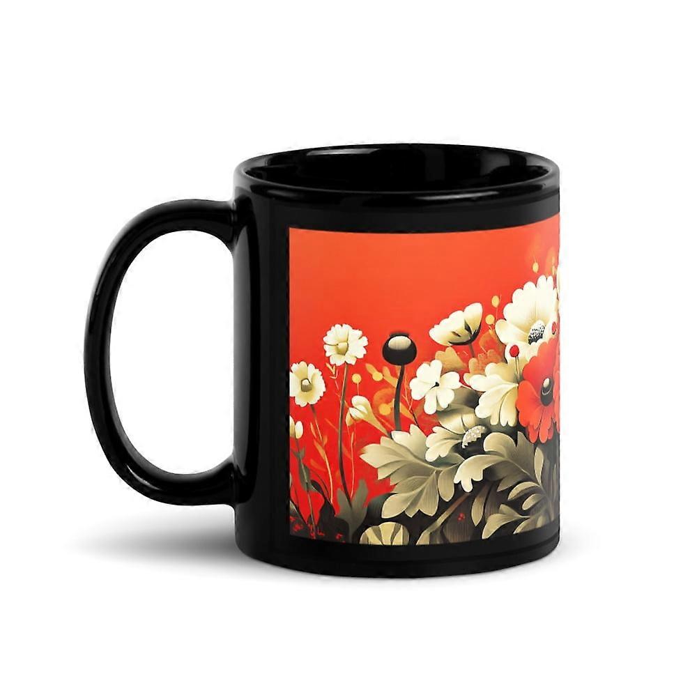 Bold Blooms Floral Mug (11 oz)