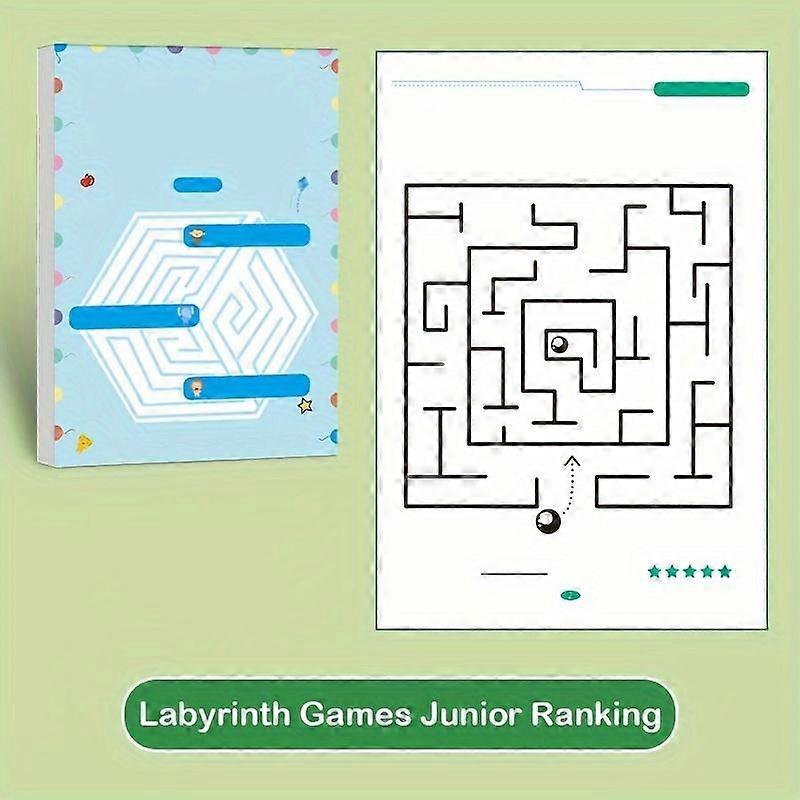 Children's Maze Book for Concentration and Intelligence