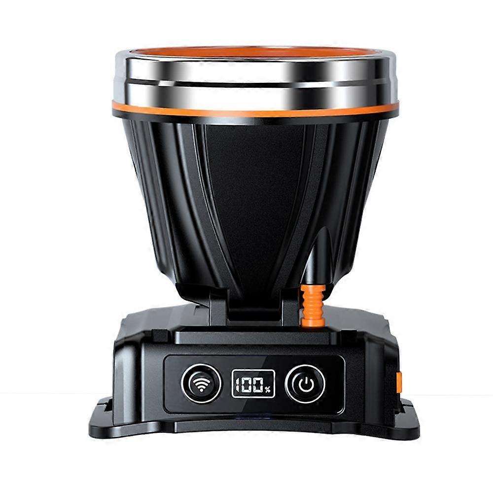 Powerful Induction Headlamp Smart Waterproof Head Flashlight New USB Rechargeable Headlight