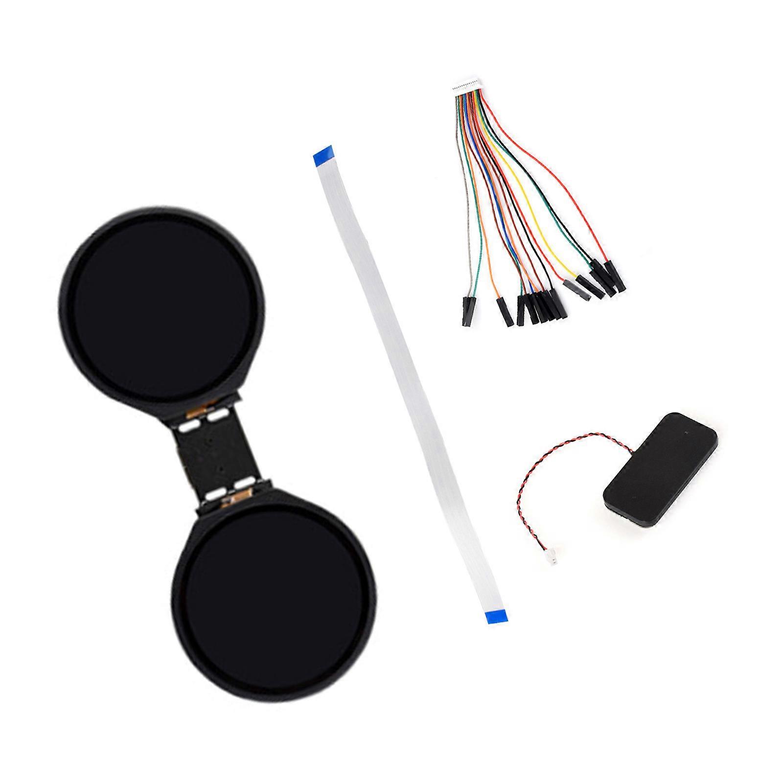 AIDevelopment Board 1.28inch Double Eye Round LCD Screen Circular Module Connection Electronic Wifi Bluetooth-compatible Multicolor