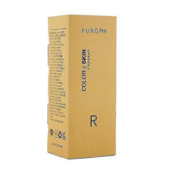 Purophi Color X Skin Fondant Foundation - # R (medium/dark) 30ml/1.01oz