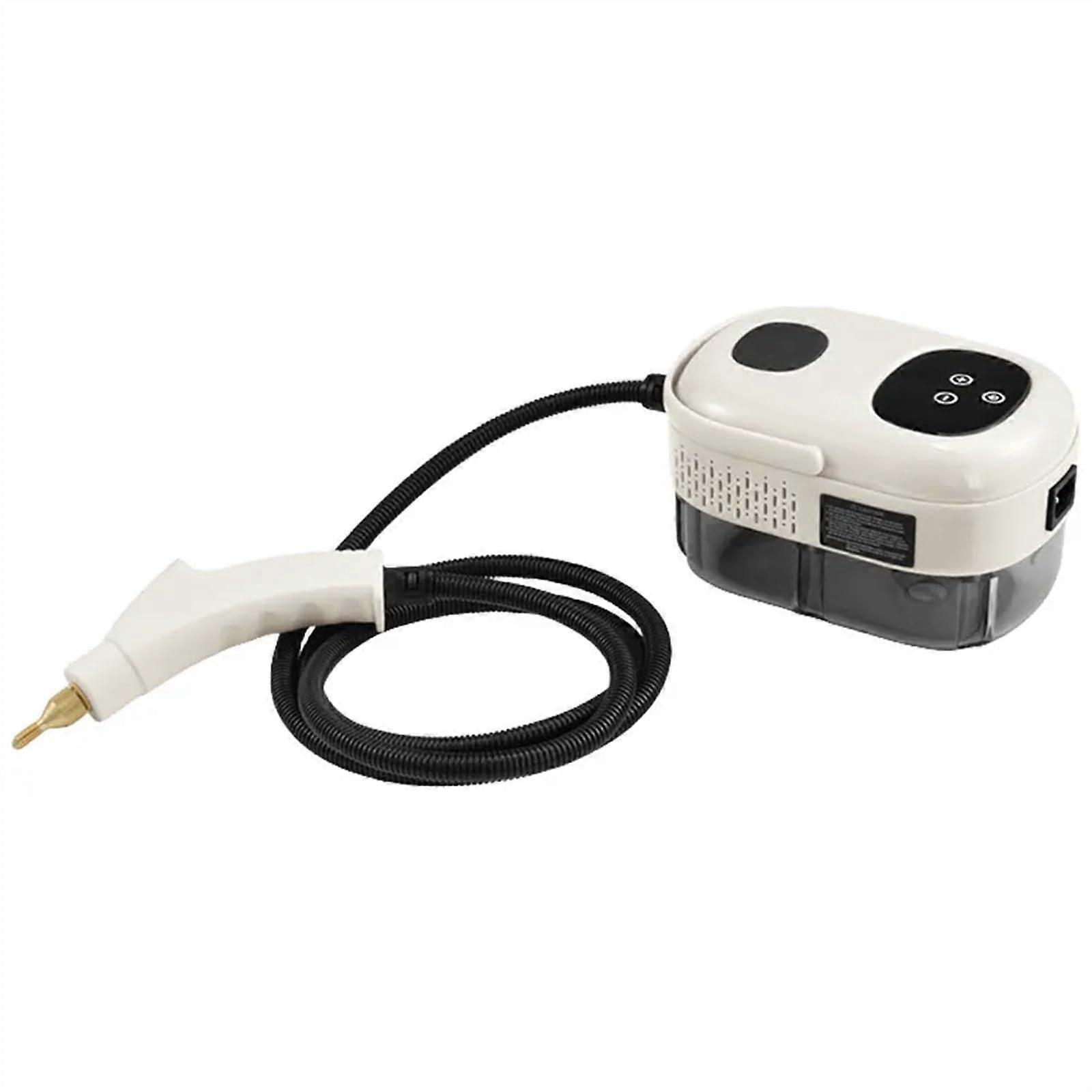 Handheld Steam Cleaner  Pressure 6 Gear for Sofa Window Tile Grout and Kitchen (White)