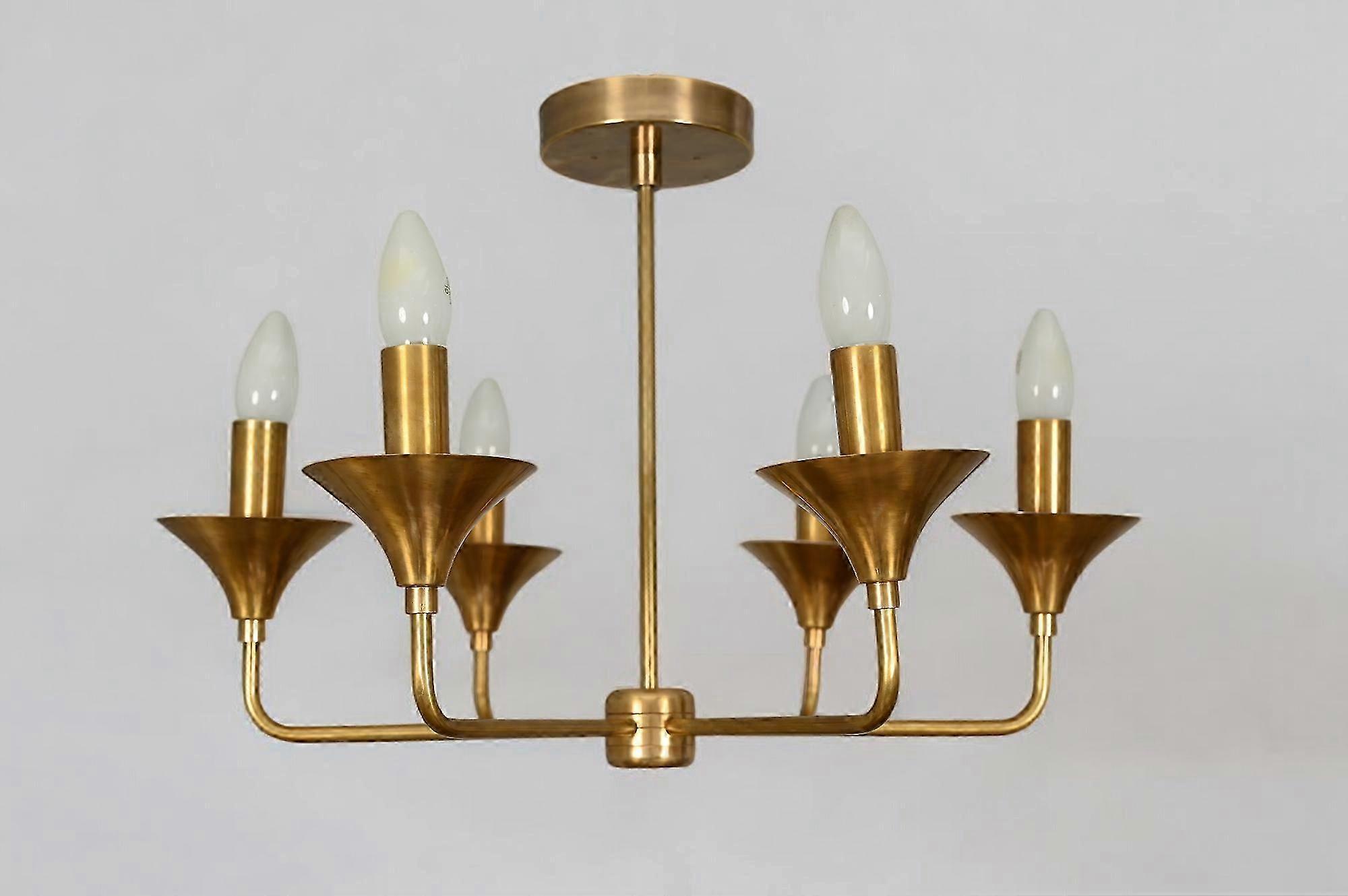 6-Light Chandelier – Elegant And Sophisticated With A Luminous Display