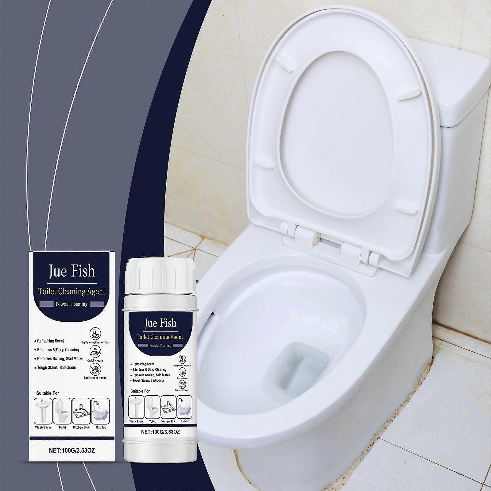 Jue Fish Toilet Foam Cleaner Gently Cleans Toilet Scale And Stains Without Damaging The Glaze Surface. Foam Cleaning